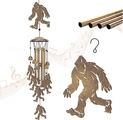 Dailygoods- Windgong Uniek Ontwerp - Tuindecoratie Buiten - Rustgevende Melodische Tonen - Herdenkingswindgong - Cadeau voor Moeder/Oma - Symboliseert Vrede en Zegeningen