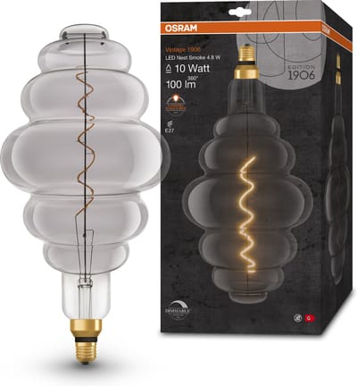 OSRAM 4058075761056 LED-lamp Energielabel G (A - G) E27 Wolk 4.8 W = 10 W Warmwit (Ø x h) 200 mm x 200 mm 1 stuk(s)