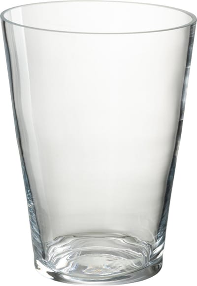 J-Line windlicht Conisch - kaarshouder - glas - transparant