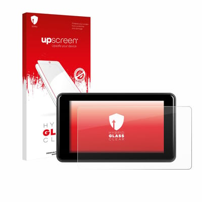 upscreen - Screenprotector voor Vechtel Motorrad Carplay 5" - Folie Beschermfolie Beschermglas transparant