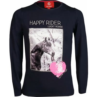 Meisjes-T-shirt met lange mouwen Red Horse Fame