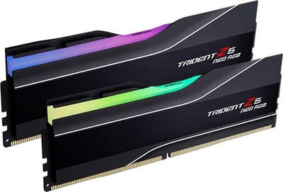 G.Skill Trident Z5 Neo RGB DDR5-6000 - 32GB - CL36 - Dual Channel (2 pcs) - AMD EXPO & Intel XMP - Zwart met RGB