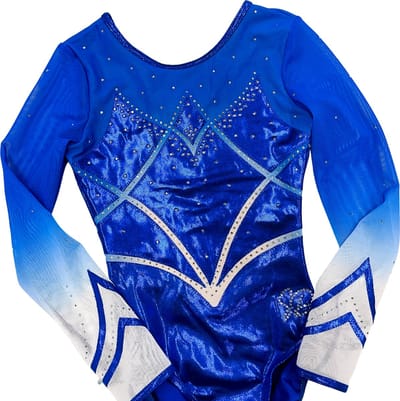 Sparkle&Dream Gympakje Turnpakje Noa Blauw - ALA | maat S - Voor turnen en gymnastiek