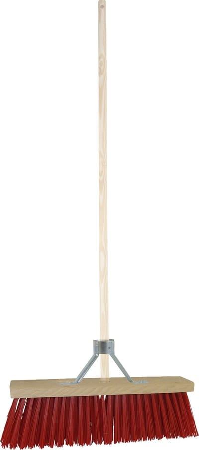 Betra Buitenbezem - FSC hout - kunstvezel - hard - 40 x 130 cm