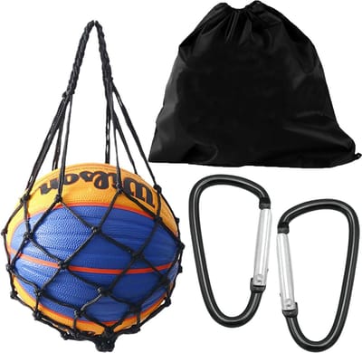 Grote Basketbalrugzak met Afneembaar Net voor Bal en Accessoires