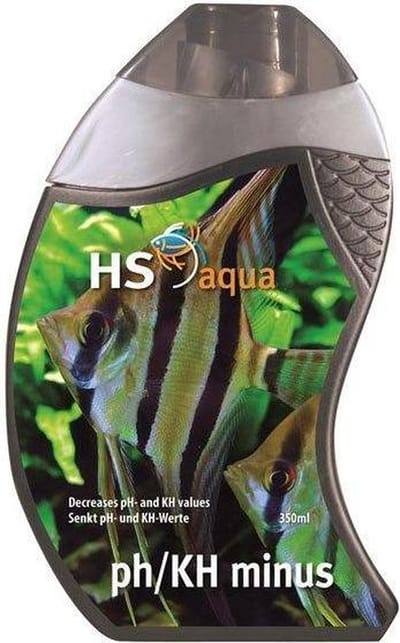HS Aqua pH/KH minus - 350ml - Verlaagt te hoge pH en KH waarden in Aquarium