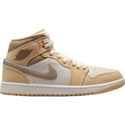 Jordan Air Jordan 1 Mid Se Khaki Sesame Dames Bruin K247