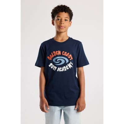 America Today Etienne Jr Z Dark Blue Größe: 170/176 | T-Shirts Outlet | Unisex | Blau