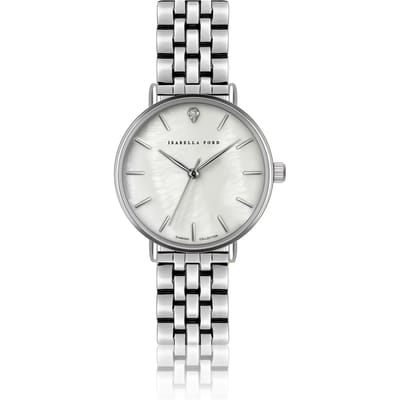 Zilveren horloge voor dames Isabella Ford Kendra