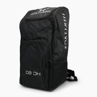 Sporttas Rugzak - Grote Duffel - Sportuitrusting Opslag - Gewatteerd Vleermuisvak - 60 Liter - Zwart