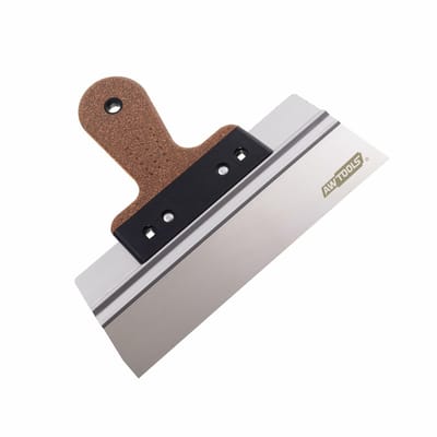Awtools - Roestvrijstalen Façadespaan - 250x60mm - Kurken Handgreep - Ergonomisch