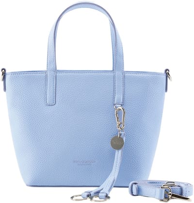 SEIDENFELT MANUFAKTUR handtas schoudertas Lohja Hand Bag Cute Blue Lichtblauw