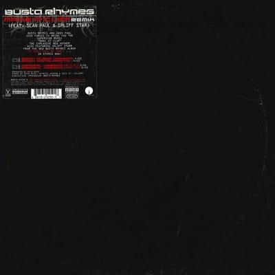12-inch Plaat BUSTA RHYMES - Make It Clap 80813212501 J 2002 VS Rap & Hip-Hop/R&B Gebruikt black