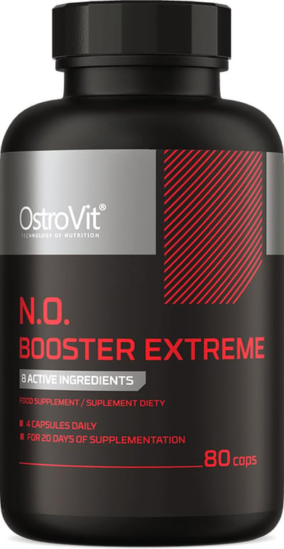 Supplementen - OstroVit N.O. Booster Extreme 80 capsules - 80 Capsules
