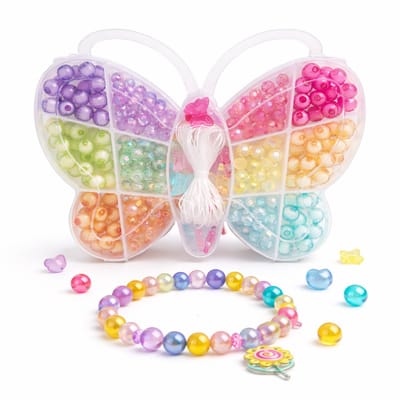 Kralenset in Vlinderdoosje - Sieraden Maken Pakket - Knutselen Meisjes