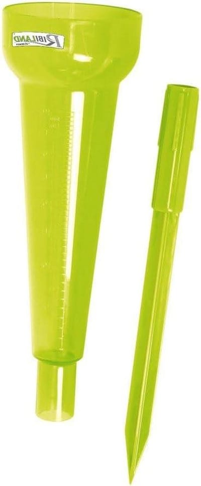 Regenmeter Tuin - Regenmeter Tuin - Water Geven - Trechtervormige Opvang - 35 cm - Groen