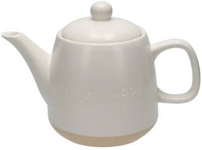 JENS Living MOOD FOR TEA Theepot - 24 x 13 x 16,5 cm - 1L - Wit