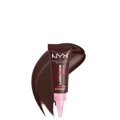 NYX Professional Makeup Lid Lingerie 06 Mocha Mesh - Crème Oogschaduw - Transferproof - Tot 24 uur langhoudend