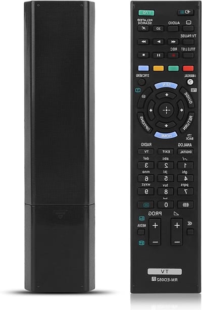 Vervangende afstandsbediening voor televisie - Compatibel met RM-ED052, RM-ED050, RM-ED047, RM-ED053 en RM-ED060 - Gebruiksvriendelijk en betrouwbaar