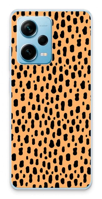 Case Company® - Hoesje geschikt voor Xiaomi Redmi Note 12 Pro Plus hoesje - Panter - Soft Cover Telefoonhoesje - Bescherming aan alle Kanten en Schermrand