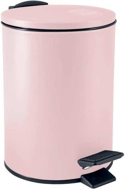 Cosmetica-emmer 3 liter roestvrij staal met softclose en binnenemmer