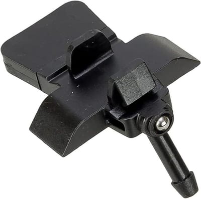 Ruitenreiniger Jets - Voorruit Sproeiers - Veilig Rijden - Duurzame Materialen - Set van 2 - Zwart