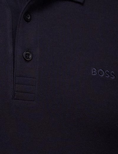 Hugo Boss poloshirt korte mouw donkerblauw