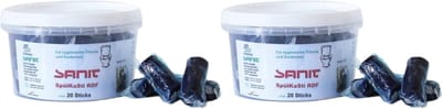 40x SANIT Duofresh sticks - toiletblokjes - wc toilet - duo fresh - geschikt voor Geberit Sigma toiletblokhouder