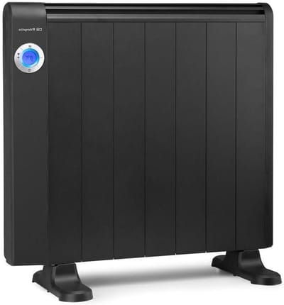 Elektrische Verwarmer - Olievrije Radiator - Ruimte Verwarmen - Intelligente Wifi Besturing - 1300 Watt - Zwart