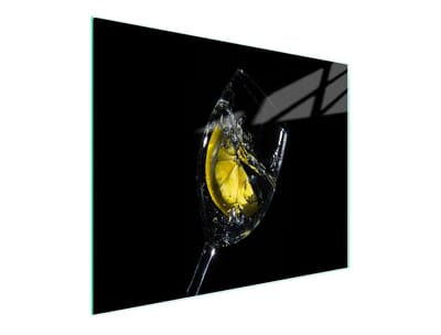 TMK ArtDeko - Snijplank Glas - 52x30 cm - Motief Wijn - Veilig en Hygiënisch