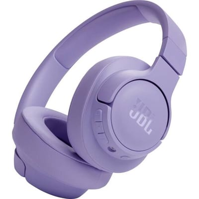 JBL Tune 720BT Over Ear koptelefoon Draadloos, Bluetooth, Kabel Stereo Paars Volumeregeling, Microfoon uitschakelbaar (mute) HiFi