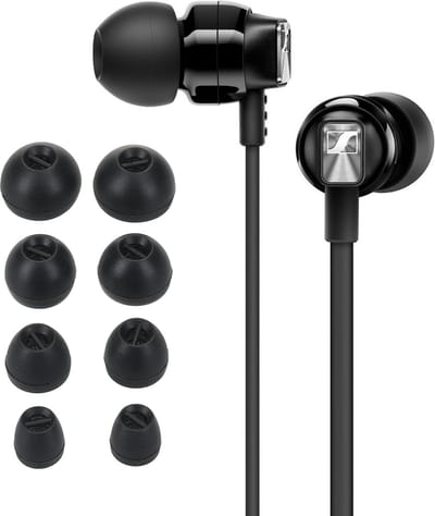 kwmobile 8x Reserve covers voor oordopjes geschikt voor Sennheiser CX 300S / CX 6.00BT / Momentum In-Ear - 4 maten - Silicone dopjes voor in-ear headphones