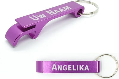Bieropener Met Naam - Angelika
