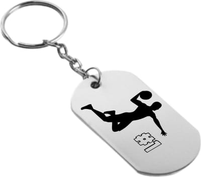 Akyol - handbal sleutelhanger - Sport - familie vrienden - cadeau - 54 x 29mm