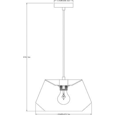 Lucide JESSICA - Hanglamp - Ø 30 cm - 1xE27 - Roze - Japandi