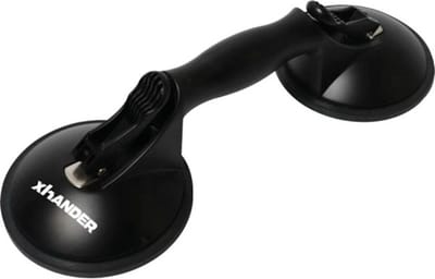 XHANDER aluminium zuignap dubbel 80kg