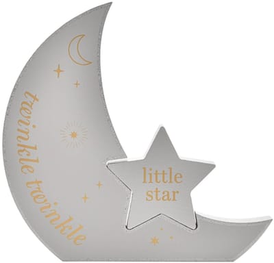 Bambino Maan decoratie met ster