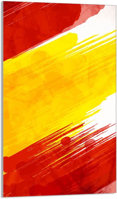 TMK ArtDeko - Snijplank - Glas - 30x52 cm - Decoratief