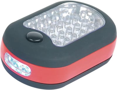 Ovale Werklamp met 27 LED's en Haak voor Binnen en Buiten