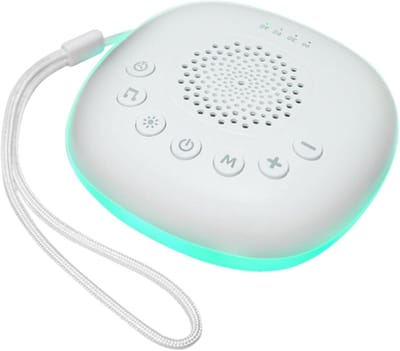 Geluidsmachine - Slaaphulp - Ontspannen Slapen - USB Oplaadbaar - 800 mAh - Wit