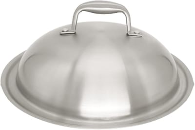 Pan Deksel - Rond Deksel - Koken en Bakken - Roestvrij Staal - 31 cm - Zilver