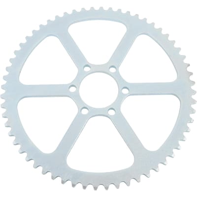 Pignon d'entraînement arrière 35 Chaîne 60 Dents avec 6 Trous de Montage Remplacement pour Powersports CT100U CC100X CK100 SK100 Go white