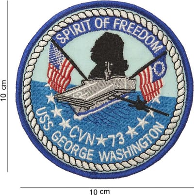 Embleem stof Spirit of freedom