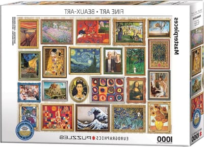 Legpuzzel Kunst - Puzzel Stukjes - Ontspannen Tijdverdrijf - Hoge Kwaliteit Karton - 63.5 cm x 26.5 inch - Meerkleurig