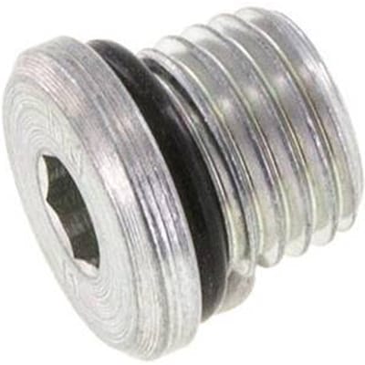 Plug UNF 7/16''-20 Staal NBR met Binnenzeskant 630bar [2 Stuks]