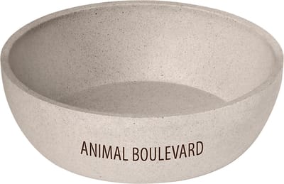 Animal Boulevard Ab65056 - Voer- En Drinkbakken - Hond - Ab Bamboe Kom Crème-12cm - Maat: 12cm - 205935