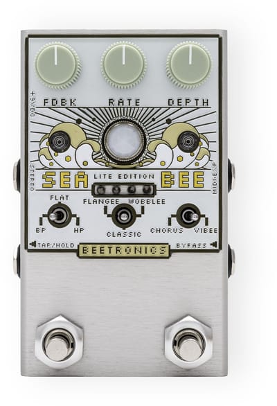 Beetronics Seabee Lite Cream - Modulation effect-unit voor gitaren