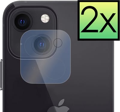Camera Lens Protector - 2 Stuks - Geschikt voor Apple iPhone 14 - Camera Screenprotector - Beschermglas - Gehard Glas - Tempered Glass - Screen Protector