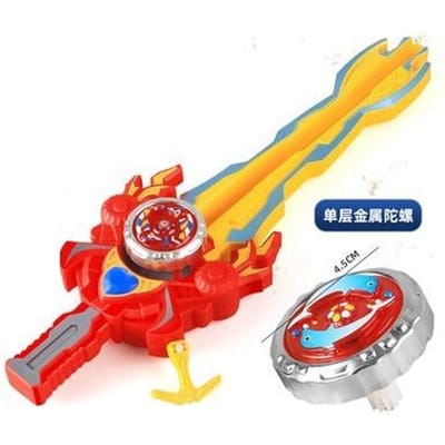 Nieuw Gyroscoop Zwaard Magisch Licht Krijger Jongen Orkaan Kindercadeau Combinatie Gloeiende Vechtende Ziel Gyroscoop Speelgoed