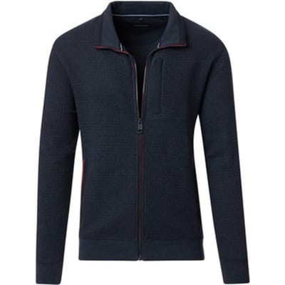 CASAMODA Vest Zip Donkerblauw (navy) - Maat M - Heren